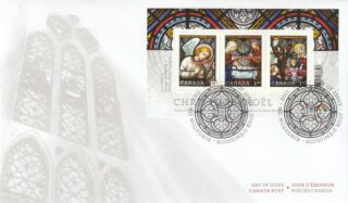 2011 Canada #2490 Christmas (Stained Glass) FDC