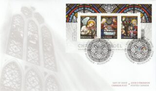 2011 Canada #2490 Christmas (Stained Glass) FDC