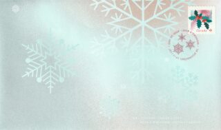 2011 Canada #2491 Christmas (Stained Glass) Holly FDC
