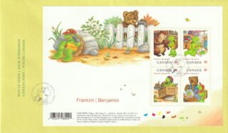 2012 Canada #2541 Franklin The Turtle FDC