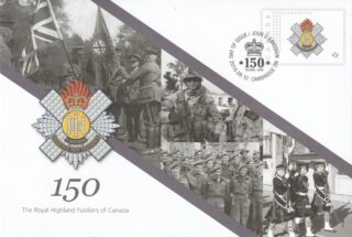 2016 Canada #S111 The Royal Highland Fusiliers of Canada, 150th Anniversary SEC