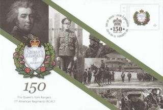 2016 Canada #S113 The Queens York Rangers (1st American Regiment) (RCAC), 150th Anniversary SEC