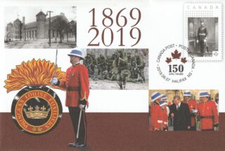 2019 Canada #S122 Princess Louise Fusiliers, 150th Anniversary (1869 - 2019) SEC